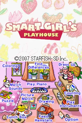 Smart Girl's Playhouse Party (USA) screen shot title